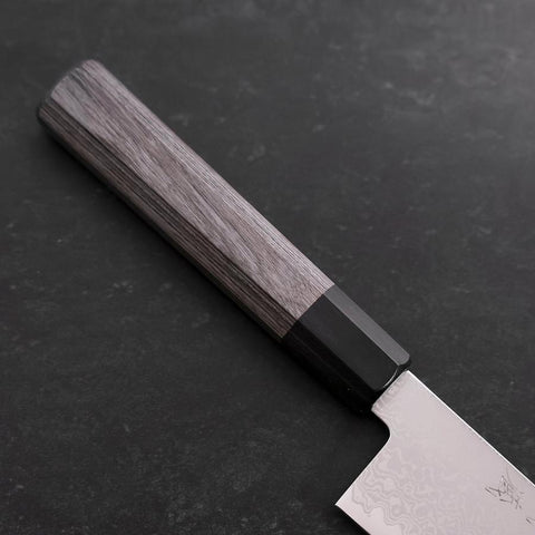 Kiritsuke Gyuto VG-10 Damas Manche en Cerisier Anthracite 210mm-[Musashi]-[Couteaux de cuisine japonais]