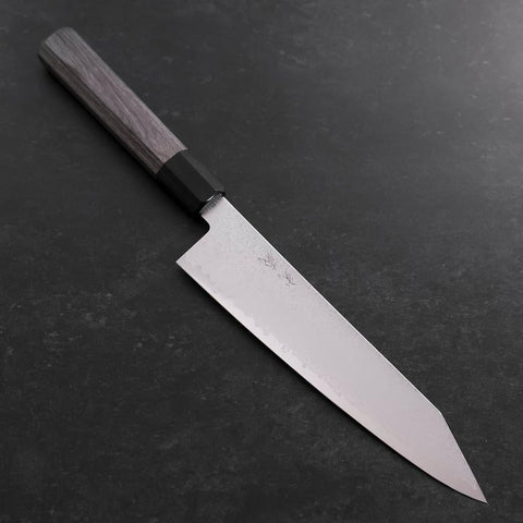 Kiritsuke Gyuto VG-10 Damas Manche en Cerisier Anthracite 210mm-[Musashi]-[Couteaux de cuisine japonais]