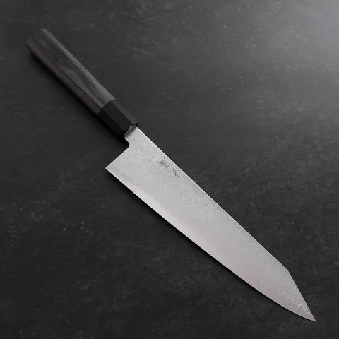 Kiritsuke Gyuto VG-10 Damas Manche en cerisier Anthracite 240mm-[Musashi]-[Couteaux de cuisine japonais]