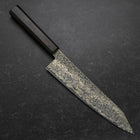 Kiritsuke Gyuto VG-10 Kurozome Damas Manche en Buffle et Ébène 210mm-[Musashi]-[Couteaux de cuisine japonais]