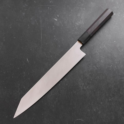Kiritsuke Gyuto VG-10 Miroir Manche en Buffle et Ébène 270mm-[Musashi]-[Couteaux de cuisine japonais]