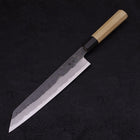Kiritsuke Gyuto White Steel #2 Kurouchi Buffalo Magnolia Handle 230mm-[Musashi]-[Couteaux de cuisine japonais]