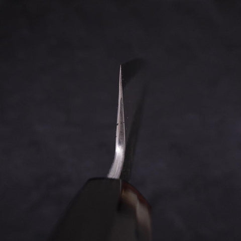 Kiritsuke Gyuto White Steel #2 Kurouchi Buffalo Magnolia Handle 230mm-[Musashi]-[Couteaux de cuisine japonais]
