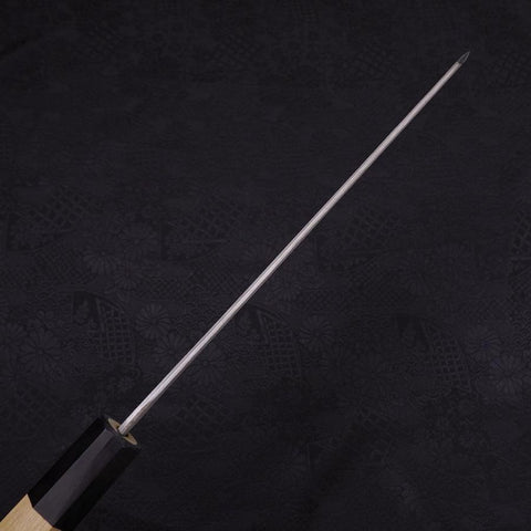 Kiritsuke Gyuto White Steel #2 Kurouchi Buffalo Magnolia Handle 230mm-[Musashi]-[Couteaux de cuisine japonais]