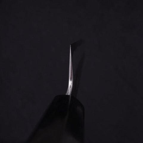Kiritsuke Gyuto White Steel #2 Kurouchi Manche en Buffle et Magnolia 200mm-[Musashi]-[Couteaux de cuisine japonais]