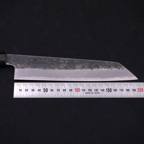 Kiritsuke Gyuto White Steel #2 Kurouchi Manche en Buffle et Magnolia 200mm-[Musashi]-[Couteaux de cuisine japonais]