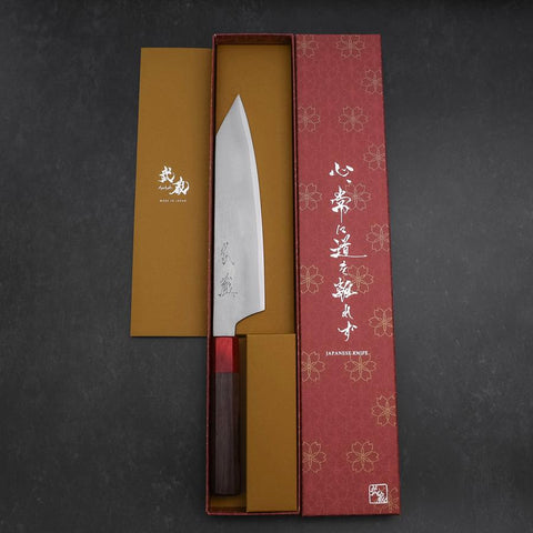 Kiritsuke HAP-40 Bokashi Manche en Bois de Rose 200mm-[Musashi]-[Couteaux de cuisine japonais]