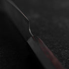 Kiritsuke Petty SLD Damas Noir Manche en Ébène 110mm-[Musashi]-[Couteaux de cuisine japonais]