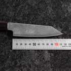 Kiritsuke Petty SLD Damas Noir Manche en Ébène 110mm-[Musashi]-[Couteaux de cuisine japonais]