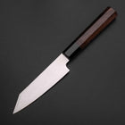 Kiritsuke Petty SLD Miroir Manche en Buffle et Noyer 125mm-[Musashi]-[Couteaux de cuisine japonais]