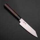 Kiritsuke Petty SLD Miroir Manche en Buffle et Noyer 125mm-[Musashi]-[Couteaux de cuisine japonais]