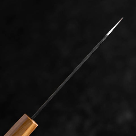 Kiritsuke Petty Silver Steel #3 Nashiji Manche en Olivier 125mm-[Musashi]-[Couteaux de cuisine japonais]