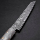 Kiritsuke Petty VG-10 Damas Manche Océan Blanc Noir et Or 130mm-[Musashi]-[Couteaux de cuisine japonais]