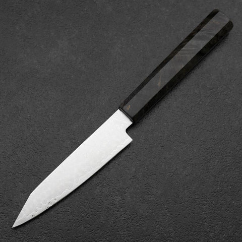 Kiritsuke Petty VG-10 Damas Manche en Bois de Bouleau Gris 120mm-[Musashi]-[Couteaux de cuisine japonais]