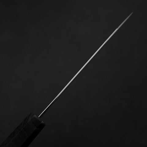 Kiritsuke Petty VG-10 Damas Manche en Bois de Bouleau Gris 120mm-[Musashi]-[Couteaux de cuisine japonais]