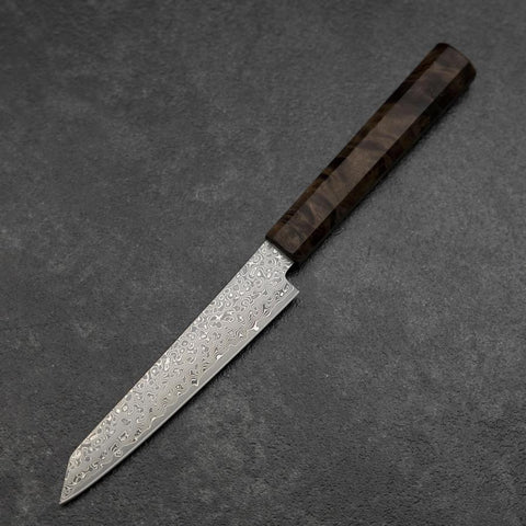 Kiritsuke Petty VG-10 Damas Manche en Bois de Bouleau Marron 135mm-[Musashi]-[Couteaux de cuisine japonais]