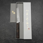 Kiritsuke Petty VG-10 Damas Manche en Bois de Bouleau Marron 135mm-[Musashi]-[Couteaux de cuisine japonais]