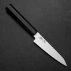 Kiritsuke Petty VG-10 Damas Manche en Ébène 110mm-[Musashi]-[Couteaux de cuisine japonais]