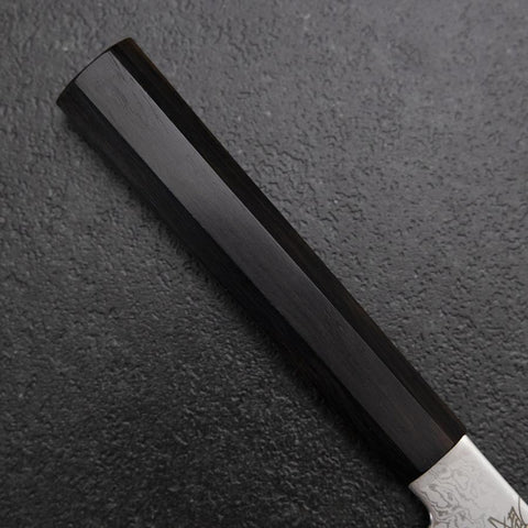 Kiritsuke Petty VG-10 Damas Manche en Ébène 145mm-[Musashi]-[Couteaux de cuisine japonais]