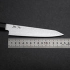 Kiritsuke Petty VG-10 Damas Manche en Ébène 145mm-[Musashi]-[Couteaux de cuisine japonais]