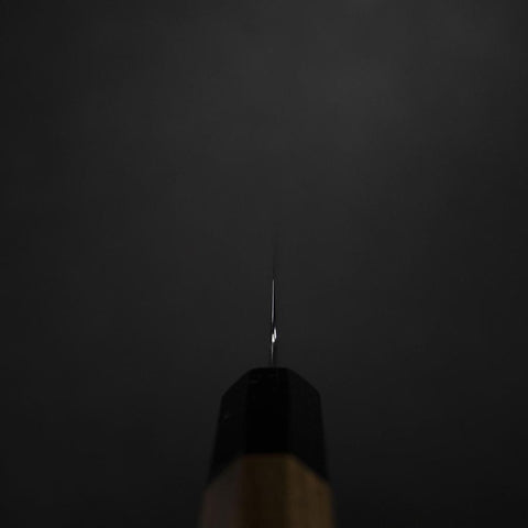 Kiritsuke Petty VG-10 Damas Manche en Zelkova 110mm-[Musashi]-[Couteaux de cuisine japonais]