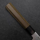 Kiritsuke Petty VG-10 Damas Manche en Zelkova 110mm-[Musashi]-[Couteaux de cuisine japonais]