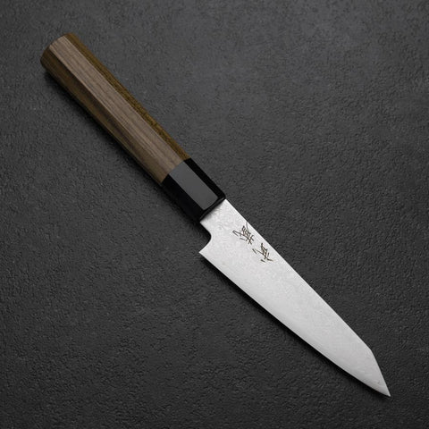 Kiritsuke Petty VG-10 Damas Manche en Zelkova 110mm-[Musashi]-[Couteaux de cuisine japonais]