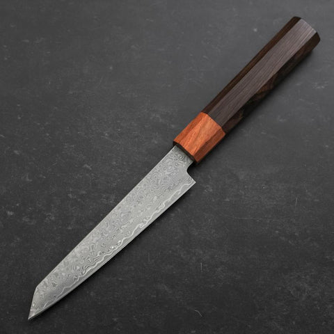 Kiritsuke Petty VG-10 Damascus Shitan Ebony Handle 135mm (5.3”)