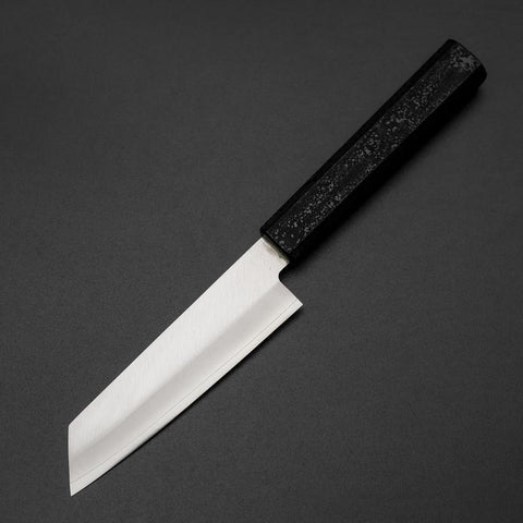 Kiritsuke Petty VG-10 Poli Manche Ishime Noir 125mm-[Musashi]-[Couteaux de cuisine japonais]