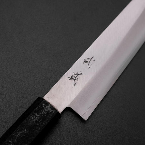 Kiritsuke Petty VG-10 Poli Manche Ishime Noir 125mm-[Musashi]-[Couteaux de cuisine japonais]