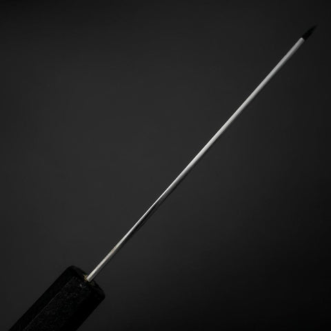 Kiritsuke Petty VG-10 Poli Manche Ishime Noir 125mm-[Musashi]-[Couteaux de cuisine japonais]