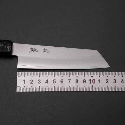 Kiritsuke Petty VG-10 Poli Manche Ishime Noir 125mm-[Musashi]-[Couteaux de cuisine japonais]