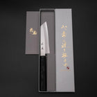 Kiritsuke Petty VG-10 Poli Manche Ishime Noir 125mm-[Musashi]-[Couteaux de cuisine japonais]
