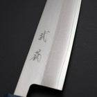 Kiritsuke Petty VG-10 Poli Manche Urushi Bleu 125mm-[Musashi]-[Couteaux de cuisine japonais]