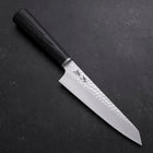 Kiritsuke Petty VG-10 Tsuchime Manche Oval Pourpre 150mm-[Musashi]-[Couteaux de cuisine japonais]