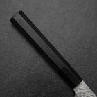 Kiritsuke Petty VG-10 Tsuchime Manche en Buffle et Ébène 150mm-[Musashi]-[Couteaux de cuisine japonais]