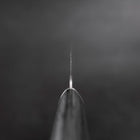 Kiritsuke Petty VG-10 Tsuchime Manche en Cerisier Anthracite 150mm-[Musashi]-[Couteaux de cuisine japonais]