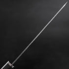 Kiritsuke Petty VG-10 Tsuchime Manche en Cerisier Anthracite 150mm-[Musashi]-[Couteaux de cuisine japonais]