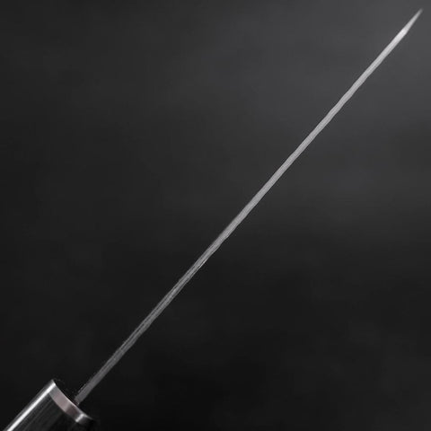 Kiritsuke Petty VG-10 Tsuchime Manche en Cerisier Anthracite 150mm-[Musashi]-[Couteaux de cuisine japonais]