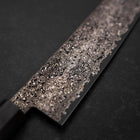 Kiritsuke SG-2 Damas en Vagues Noir Manche en Ébène 210mm-[Musashi]-[Couteaux de cuisine japonais]