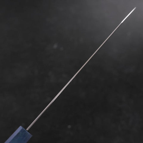 Kiritsuke SG-2 Nickel en Vagues Damas Manche en Érable Bleu 210mm-[Musashi]-[Couteaux de cuisine japonais]