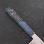 Kiritsuke SG-2 Nickel en Vagues Damas Manche en Érable Bleu 210mm-[Musashi]-[Couteaux de cuisine japonais]