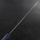 Kiritsuke SG-2 Nickel en Vagues Damas Manche en Érable Bleu 240mm-[Musashi]-[Couteaux de cuisine japonais]