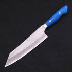 Kiritsuke SG-2 Tsuchime Manche en Turquoise Bleu 200mm-[Musashi]-[Couteaux de cuisine japonais]