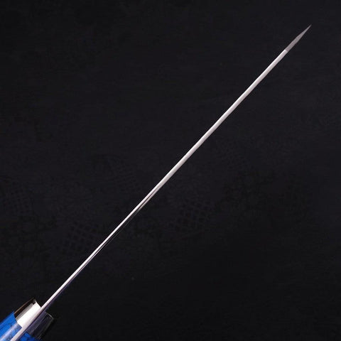 Kiritsuke SG-2 Tsuchime Manche en Turquoise Bleu 200mm-[Musashi]-[Couteaux de cuisine japonais]