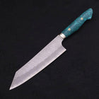 Kiritsuke SG-2 Tsuchime Manche en Turquoise Vert 200mm-[Musashi]-[Couteaux de cuisine japonais]