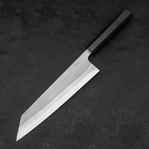 Kiritsuke SKD11 Nashiji Ebony Handle 240mm-[Musashi]-[Japanese-Kitchen-Knives]