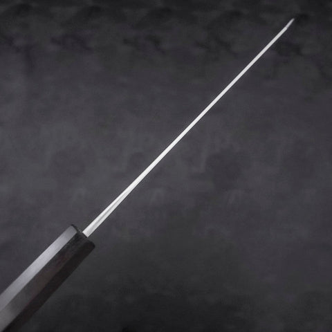Kiritsuke SKD11 Nashiji Ebony Handle 240mm-[Musashi]-[Japanese-Kitchen-Knives]