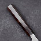 Kiritsuke SKD11 Nashiji Ebony Handle 240mm-[Musashi]-[Japanese-Kitchen-Knives]
