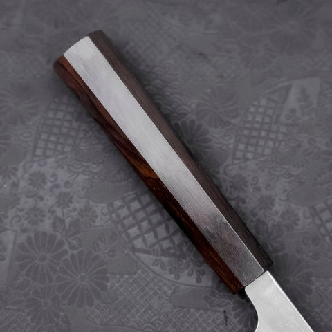 Kiritsuke SKD11 Nashiji Ebony Handle 240mm-[Musashi]-[Japanese-Kitchen-Knives]